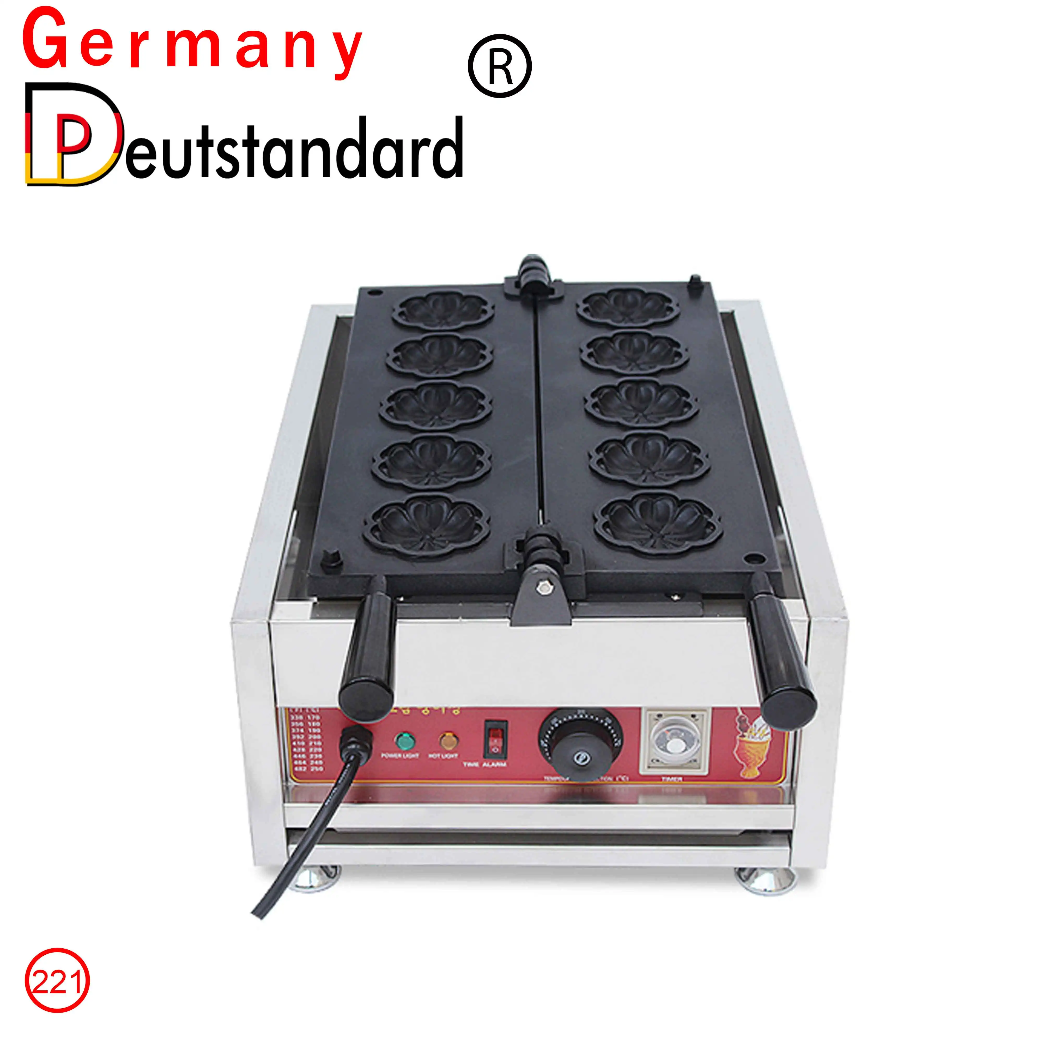 Flower Sakura Cherry Blossom Waffle Flower Iron Maker Making Machine