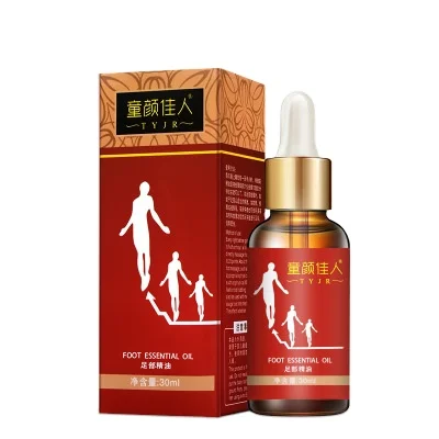 

TYJR Foot Massage Oil Increase Height Growth Foot Skeletal Cells Regenerate Promote Teenagers Body Regrowth Foot Oil, Transparent oil liquid