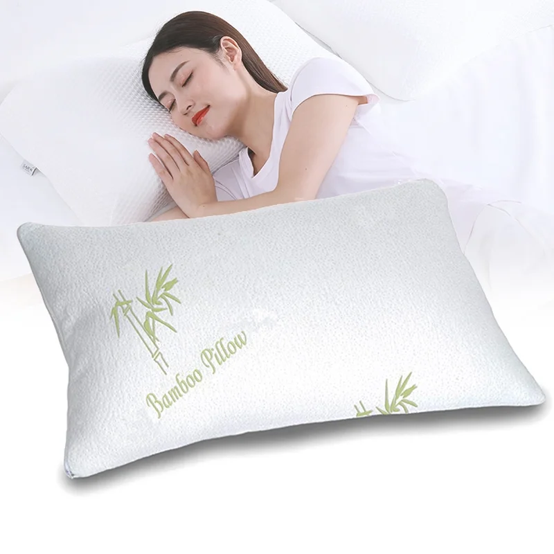 

Adjustable Design Washable Head Dream Deeper Side Bed Bamboo Cooling Shredded Memory Foam Pillow For Sleeping