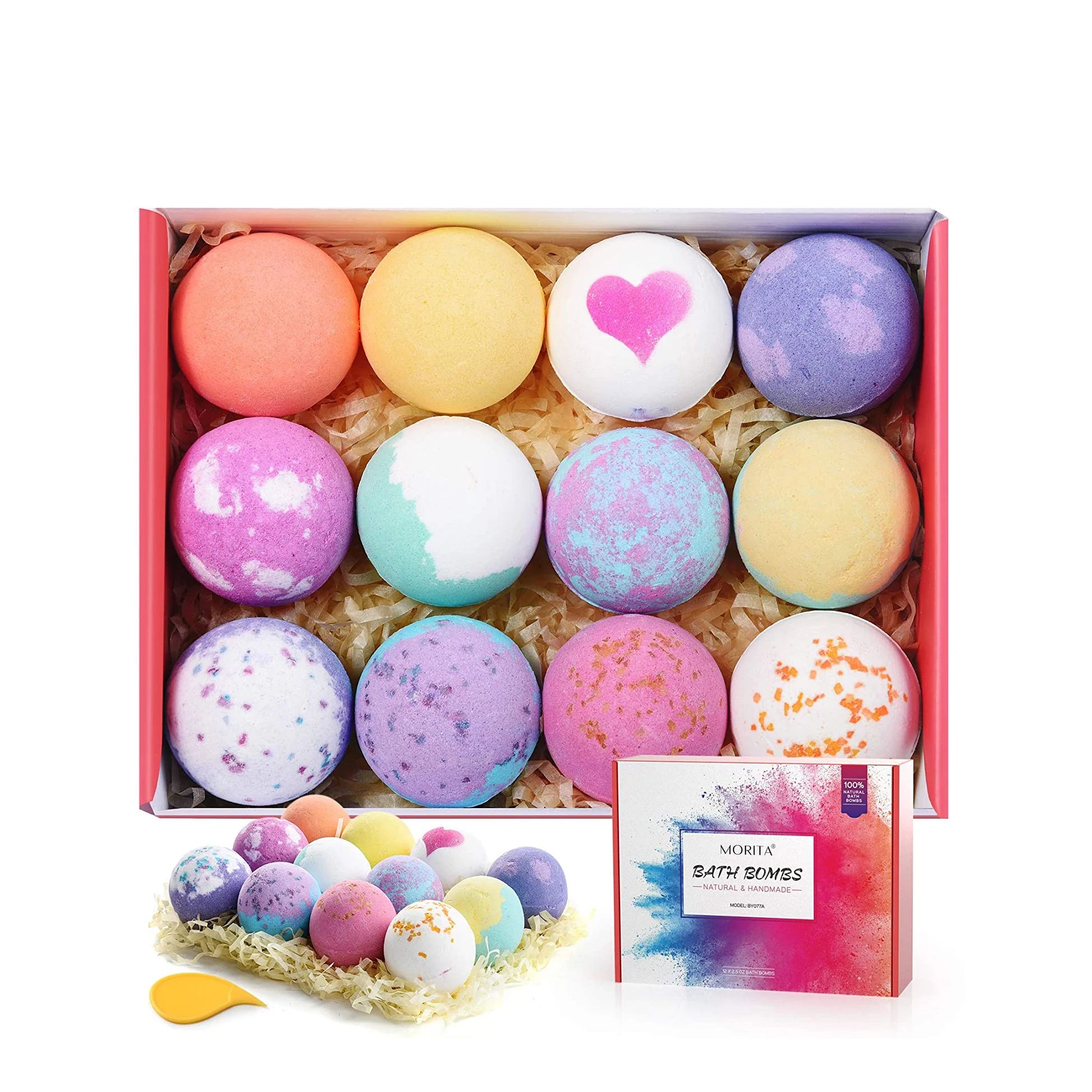 

Processing Customization Christmas Holiday Gift Set Natural Organic Exfoliator Fizzy Bath Bombs of Low Price, Colorful