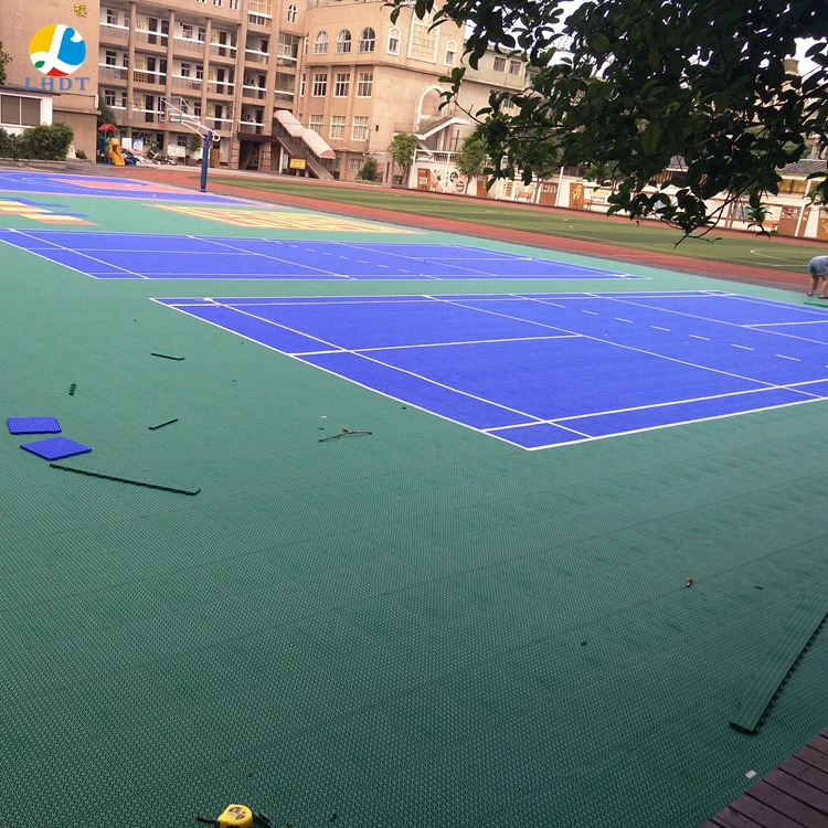 

modular interlocking basketball tiles paint sports flooring outdoor basketball court tile 3x3 basketball floor, 12 colors