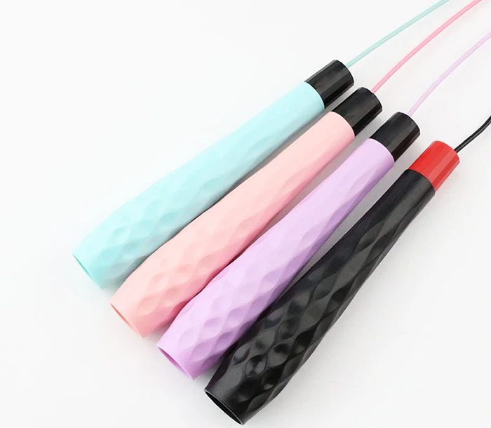 

PU speed jump rope free sample logo customized new style plastic for fitness