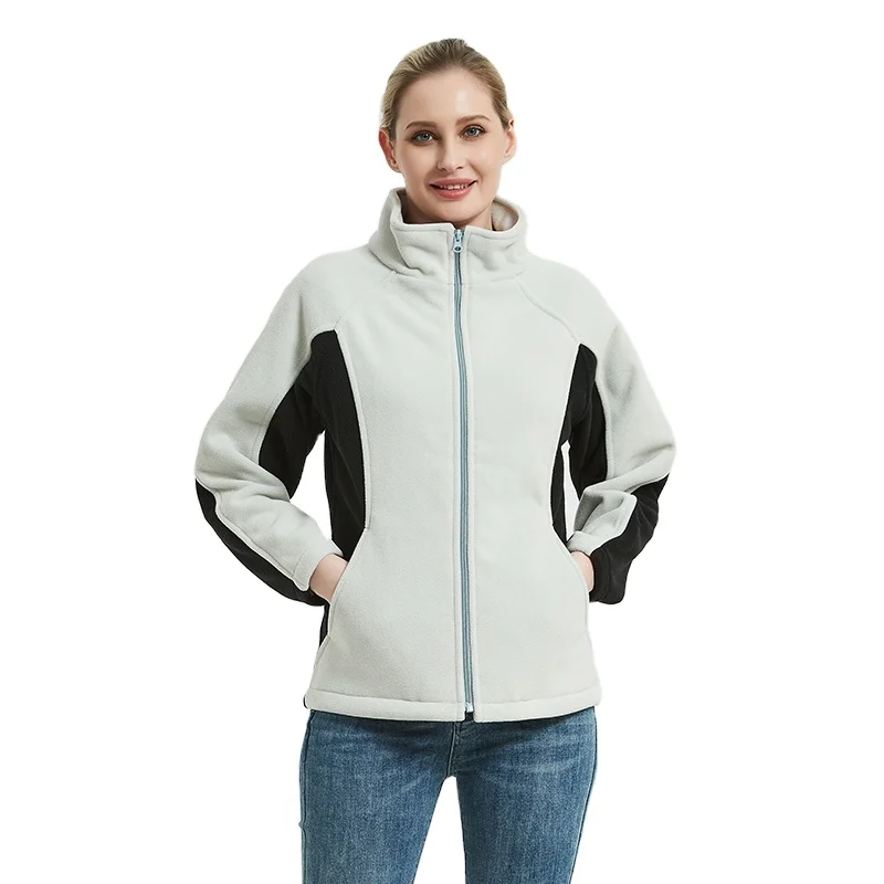 

Women Long Sleeve Fleece Jacket Warm Winter Jacket Multi-Color Cold Weather Coat Ladies Jackets Casual Cardigan Jumper