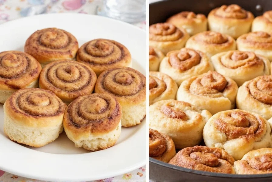Perfectly baked homemade cinnamon rolls with cream cheese icing