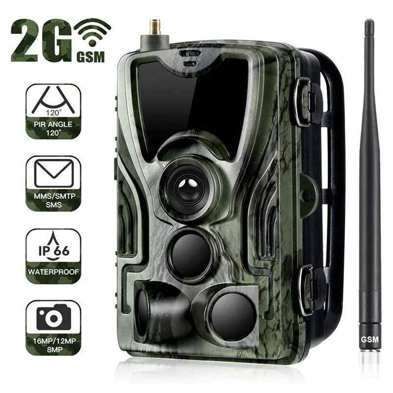 

3 PIR 16MP 2g Trail game Camera trap MMS SMS SMTP for Outdoor Hunting with Night Vision HC801M