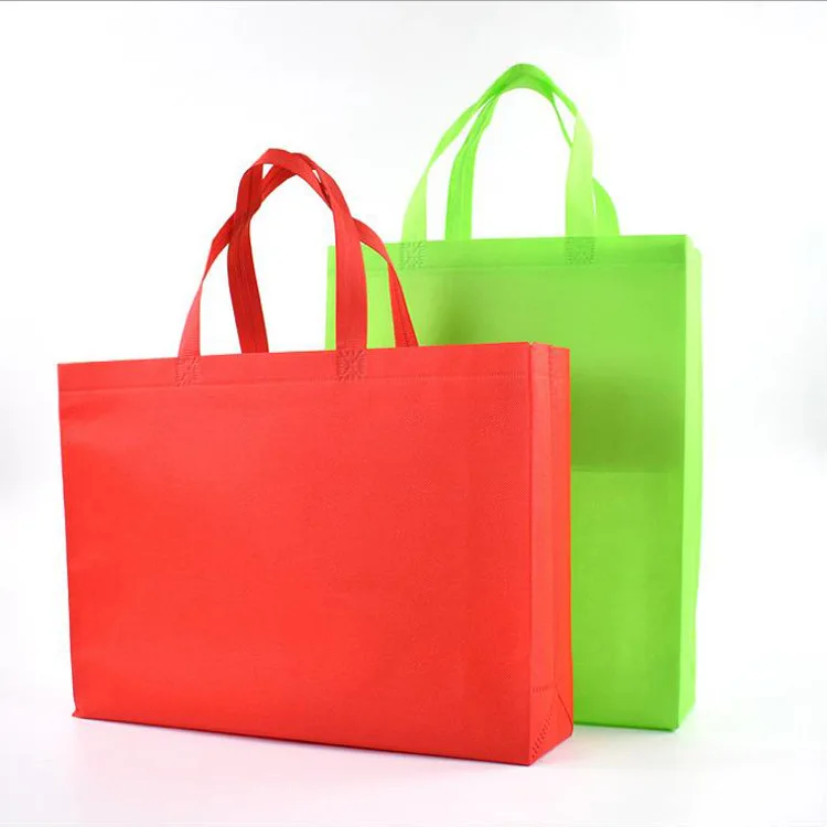 

High Quality Non-woven Fabric Bags With Logo Low Price Shopping Bags With Handles, Customized color