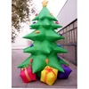 Outdoor Large 5mH Christmas Decoration Inflatable Christmas Tree With Gift