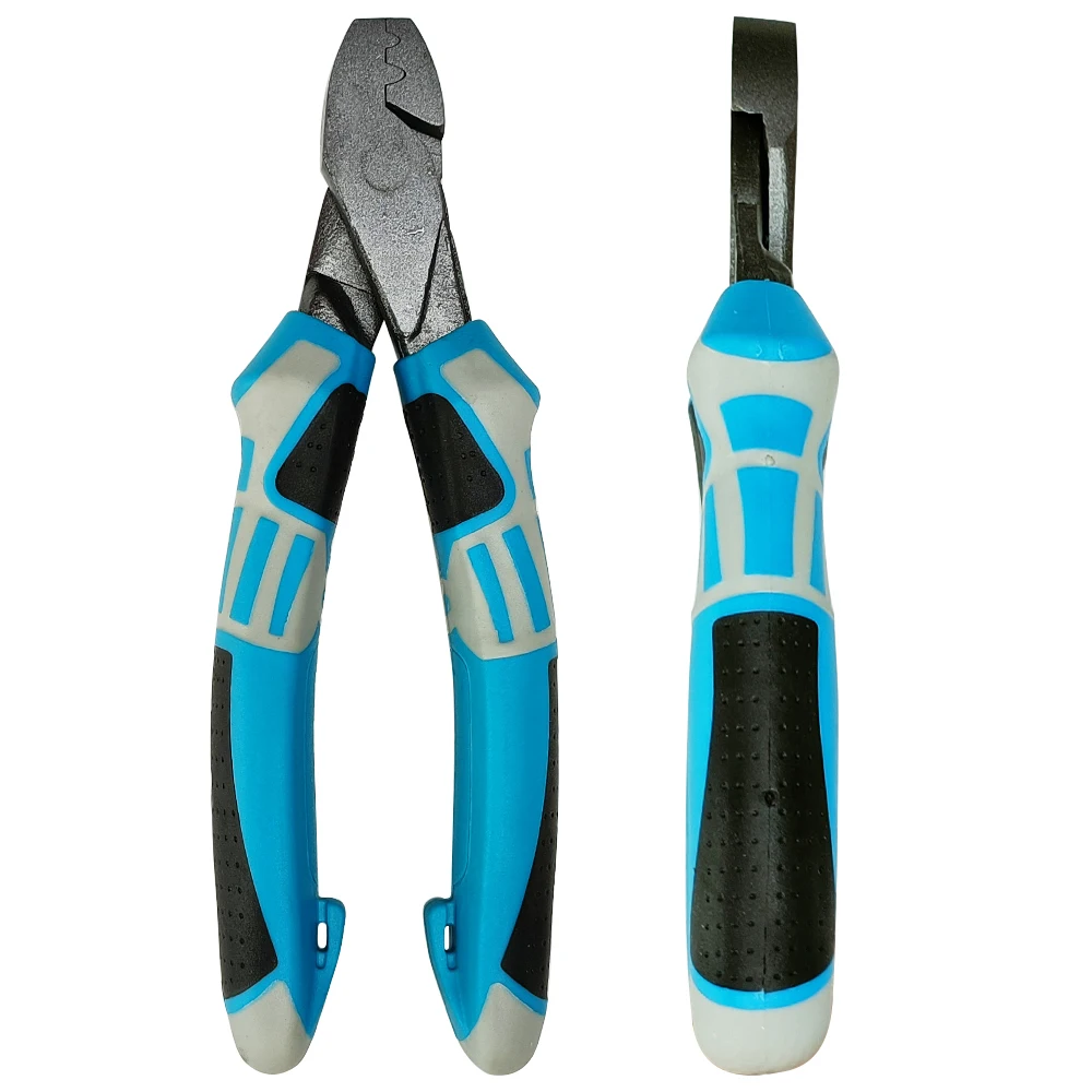 

Newbility Fishing Crimping Pliers for Single Barrel Sleeves Tools Stainless Steel Leader Line Connecting Accessories, Blue