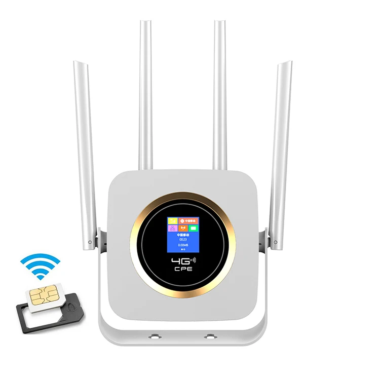 

300M 4G LTE Wireless Routers 4G CPE Wifi Hotspot With LAN WAN Port WiFi Repeater