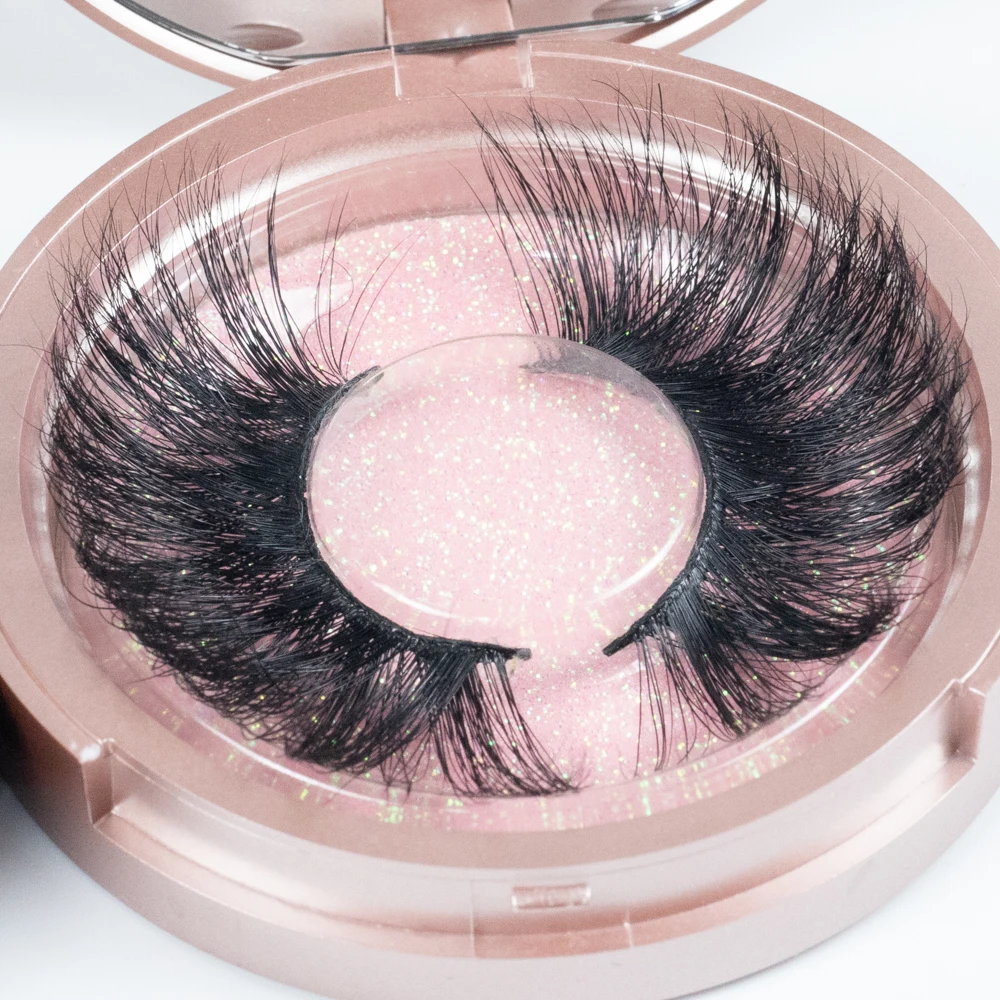 

Custom package boxes 25mm 3d Mink Eyelashes Vendor, Black