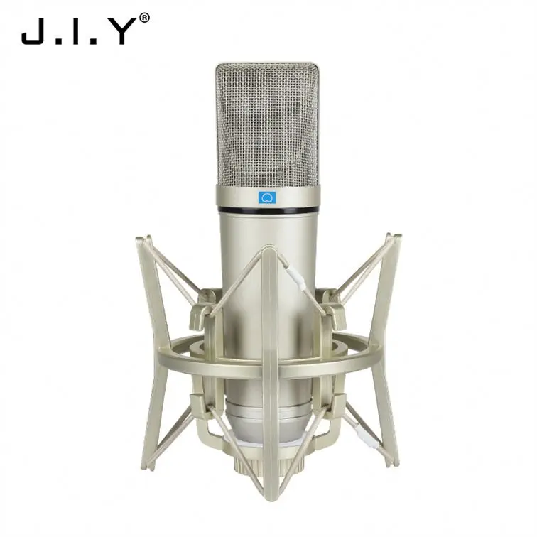 

U87 Latest Design Condencer Plug-In Hot Selling Condenser Microphone, Champagne