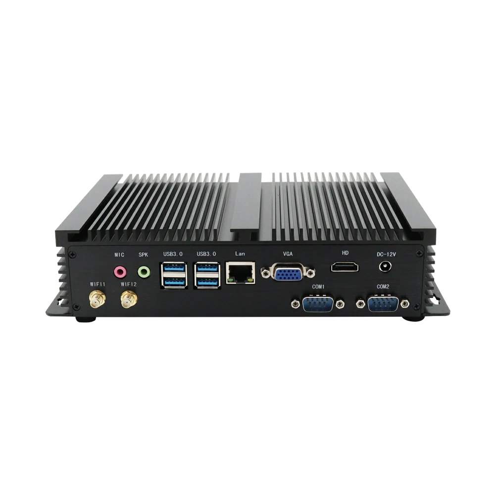 

EGLOBAL i3 mini pc Core industrial mini pc i3 4010U mini Computer win10 system, Silver, black color aluminum alloy