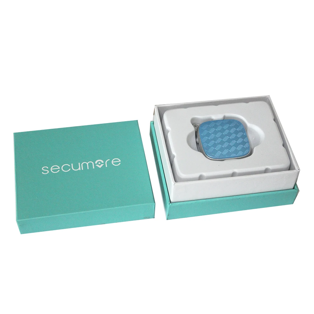 Real-time tracking and history trace replay mini blue smart gps tracker for people  global gsm quad band frequency