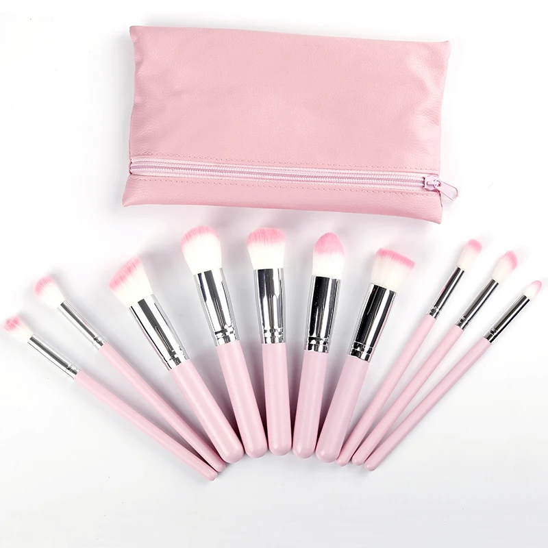 

Wholesale Profesional Privat Labl Packaging Custom Shandong Makeup Brush Set Eyeshadow Makeup Brush, Pink