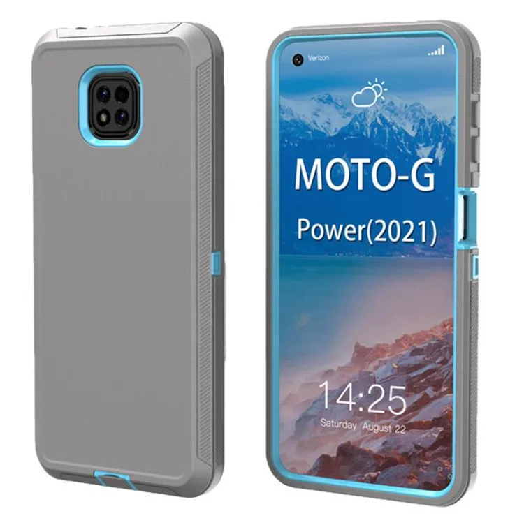 

GSCASE Mobile Phone Accessories TPU + PC Hybrid Case For Moto G Power 2021 Case