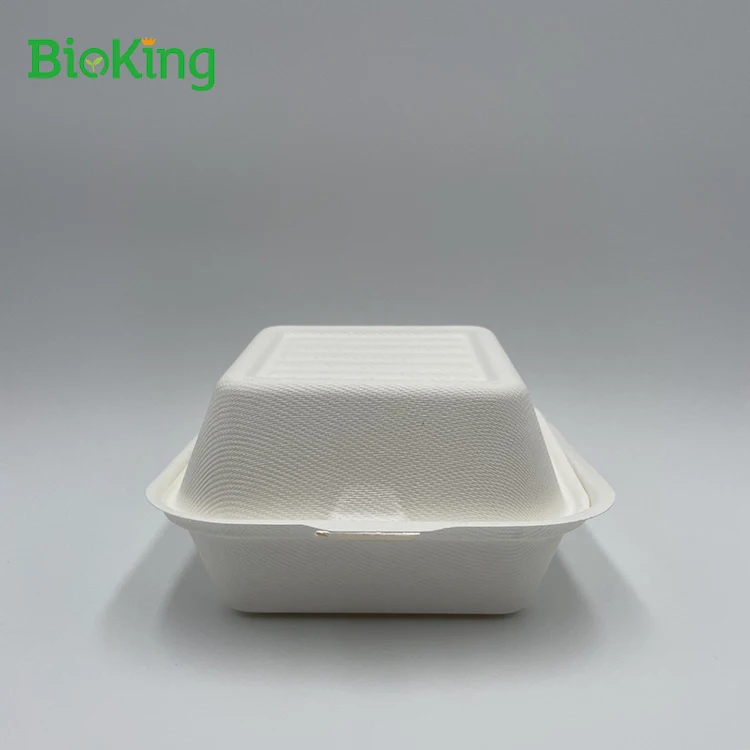 

Factory direct sale noodle boxes paper box packaging bagasse take away food Box, Bleached;natural