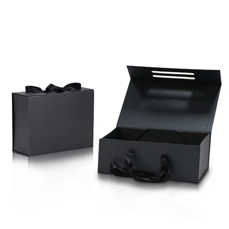 

Luxury Custom Logo Packaging Rigid Boxes Paper Empty Foldable Gift Box