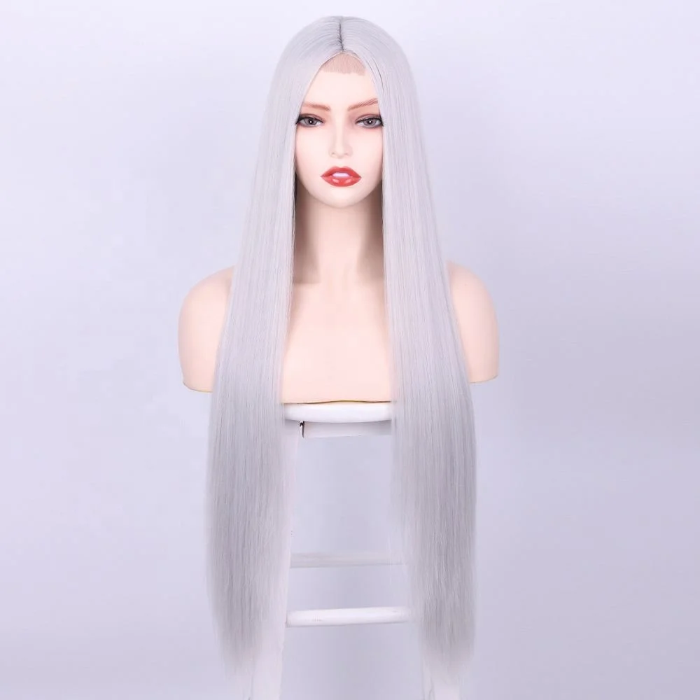 

Jhcentury Wigs Directly Sale European And American Wigs With Lace Front Chemical Fiber Wig, See details