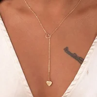 

fashion colier femme gargantilla collares de mujer Heart Choker women Necklace chain