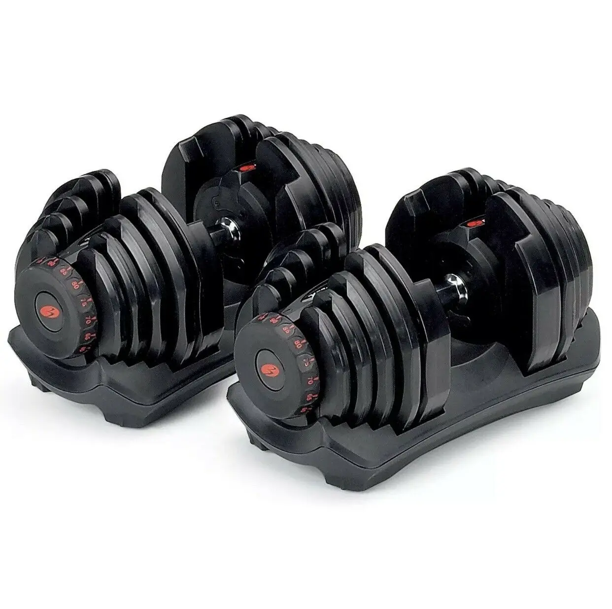 

1090 dumbbell Dropshipping 40kg 90lb Free Weight Adjustable Dumbbell Sets