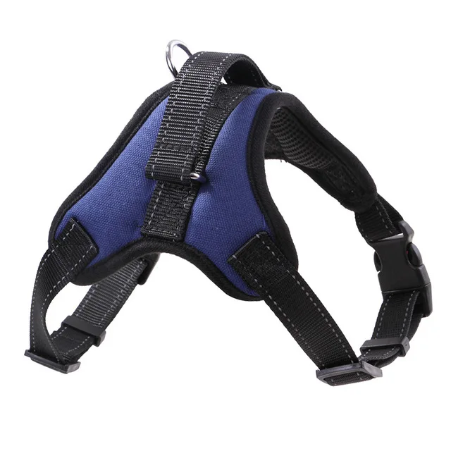 

2021 Hot Sale padded Dog Harness Custom Pattern Pet Harness Dog Harness, Black