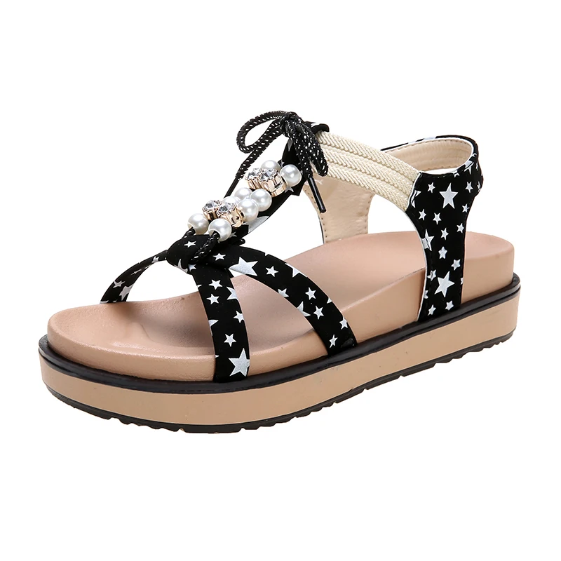 

Ladies wedges sandal good quality price nice women footwear designer women women's sandals flat shoes huel