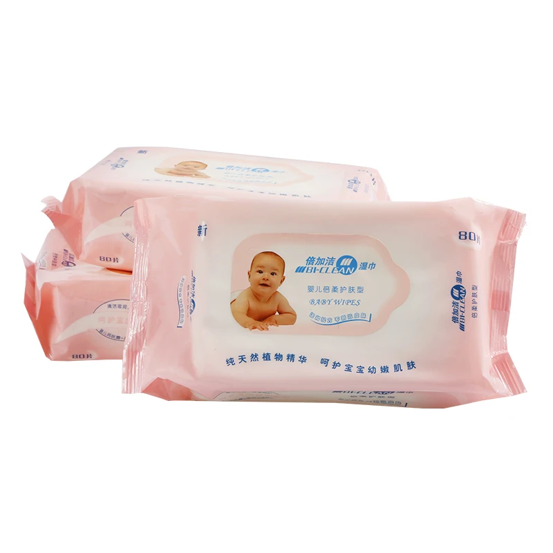 
PERFCT 80 Pcs Baby Wet Tissue for Kids alcohol free care for sensitive skin organic baby wet wipes 