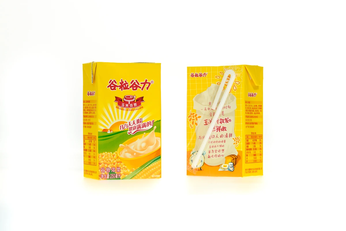 
Corn Puree Drink OEM Private Label Vegetable Protein Natural Soft Drink Food Replacement Grain Corn Puree 