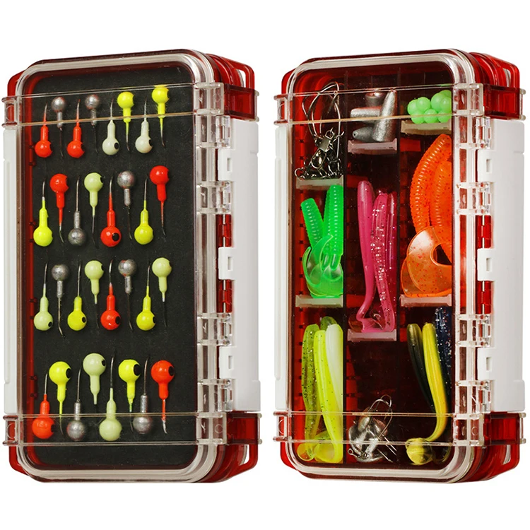

WeiHe 90pcs Fishing Combo Hook Lure Sinker Comprehensive Fishing Set