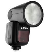 

Godox TTL Li-ion Round Head Camera flash light V1 Studio lights for photography Flash Speedlite