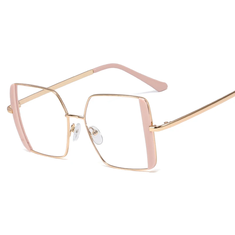 

SHINELOT China Wholesale Square Optical Eyeglasses Frame Anti Blue Light Glasses Fashion Women Eyewear Spectacles