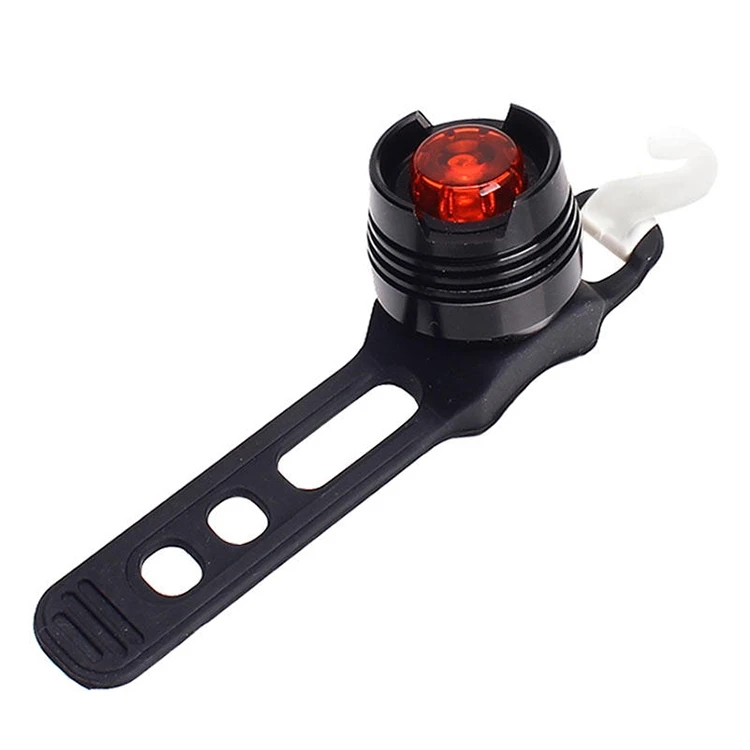 

LED Bike Bicycle Cycling Front Rear Tail Helmet Red Flash Lights Safety Warning Lamp Safety Caution Light