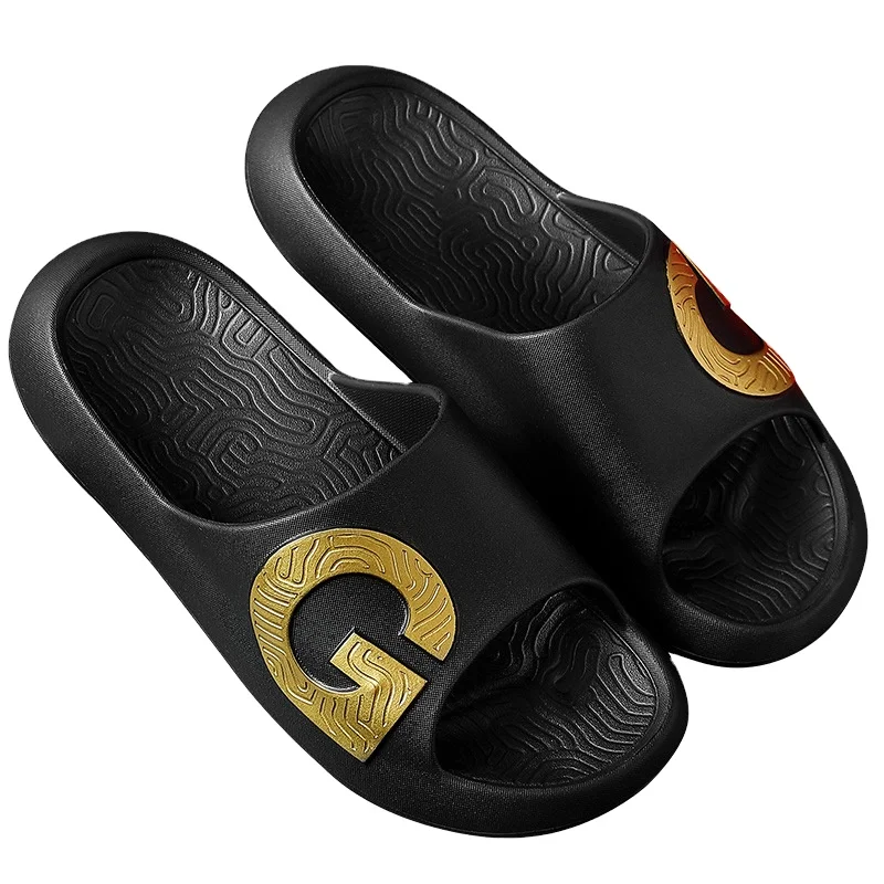 

Couple Summer new type men's women's slides Lightweight durable Beach soft EVA house slippers, Customized color