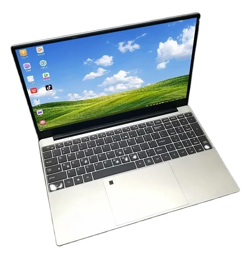 

2020 Good Quality ultra-thin OEM custom 15.6-inch Core Intel I7 8GB+128GB SSD with Finger Unlock for business gaming, Sliver