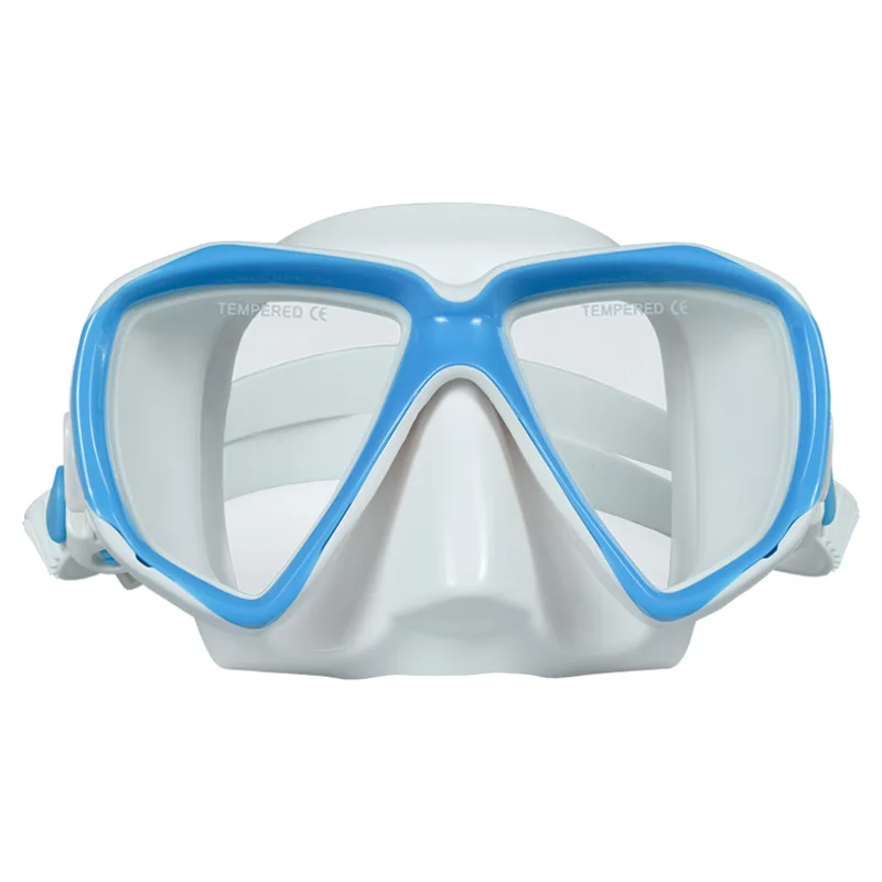 

Wholesale Price Kids Diving Mask Silicone Snorkel mask underwater scuba equipment, Black blue red pink customized color supported