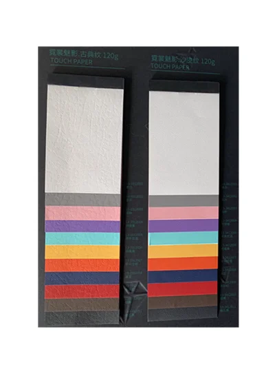 
110gGsm/250Gsm Luxury Textured Printable Pattern Special Fancy Linen Embossed Paper 