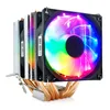 COOLMOON M-X6 CPU cooler 90mm led colorful light computer cooling CPU heatsink