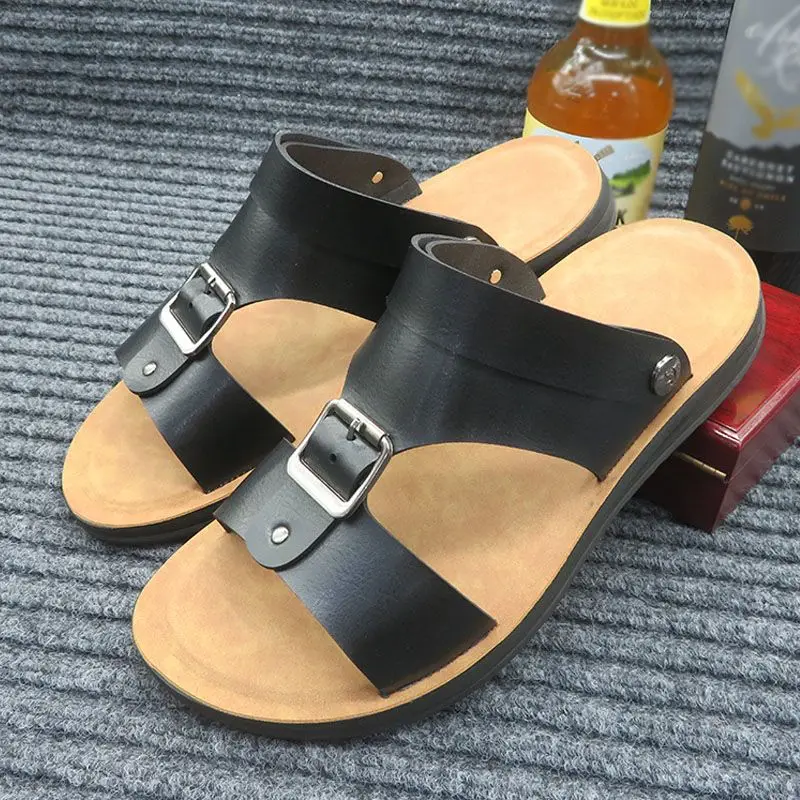 

Onebuckle Men'S Sandals Ouvert Casual Beach Winter Men'S Custom Logo Sandals Design Men Sandal Ny Yetiskin Suela Gruesa