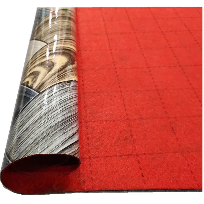 

PVC roll flooring Linoleum Flooring with felt back