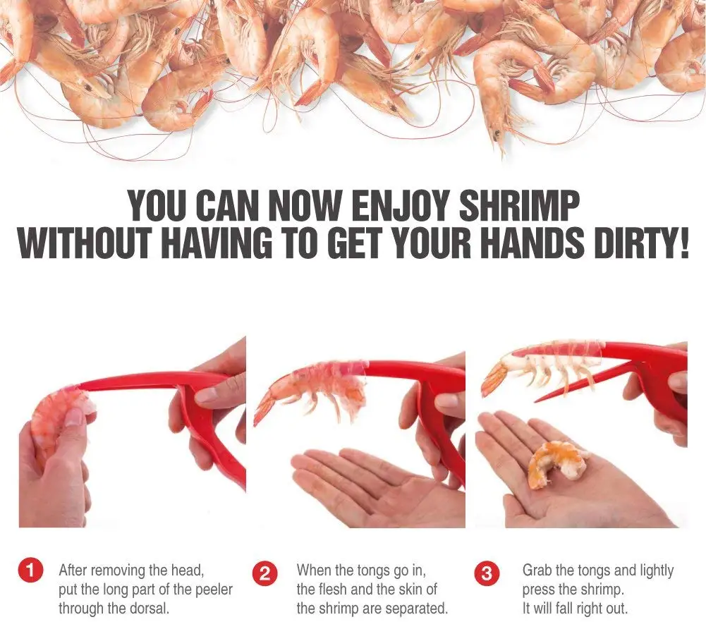 Wholesale Shrimp Peeler Seafood Pliers Kitchen Tool Prawn Shrimp