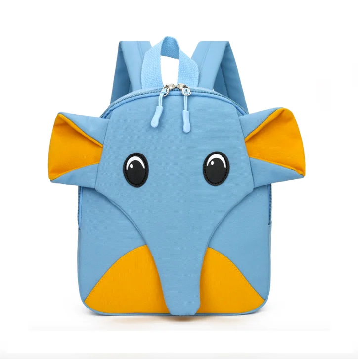 

2021 Popular High Quality Wholesale Cute Elephant Kindergarten Bag Kids Gift Backpack Child Water Resistant School Bag