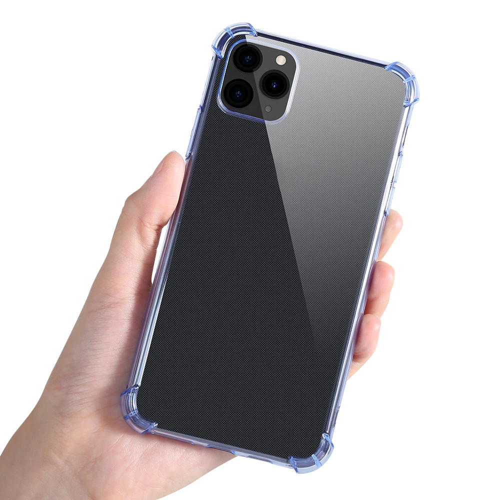 

Free Shipping 1 Sample OK Anti Shock Soft Clear TPU CASE Mobile Phone Accessories For iPhone 11 Pro Max Case