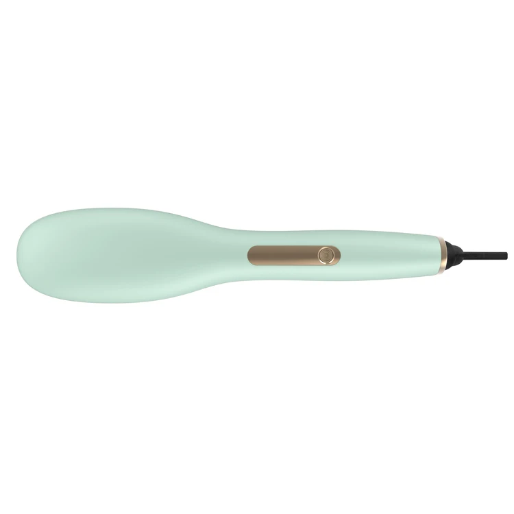 

hot comb Ionic Fast Ceramic Roll Electric Hair Heat Straightening Brush straightener comb