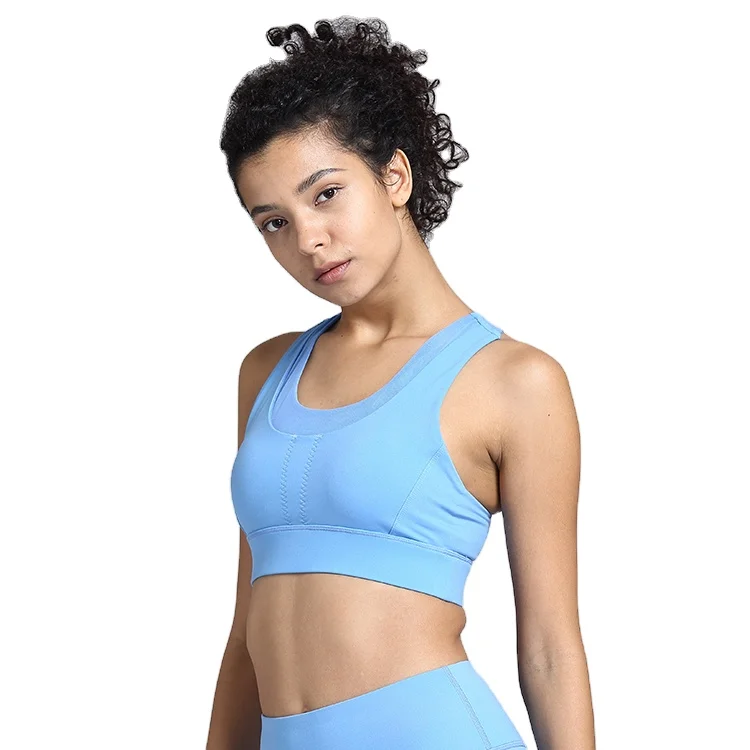 

Wholesale back cross fitness clothing custom women blank yoga sports bra, Requirement