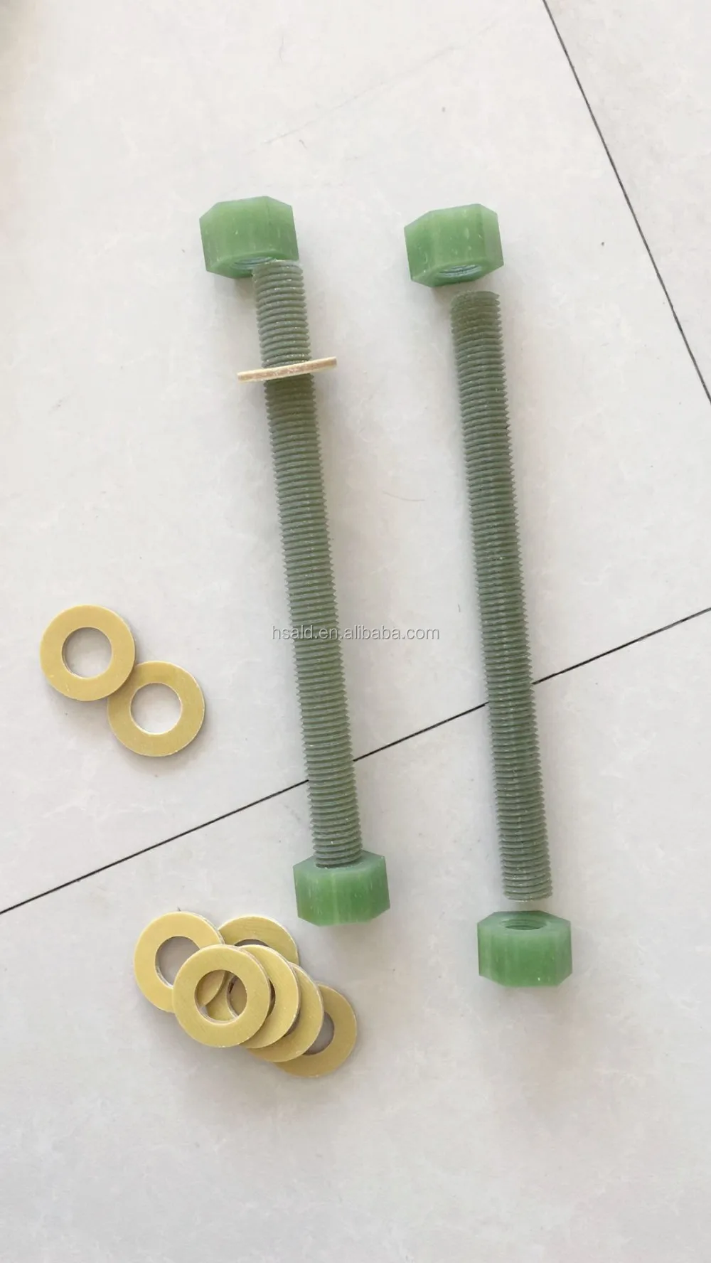 Frp Grp Bolt And Nut Composite Stud Bolt Nut Fiber Screw And Nut Gre