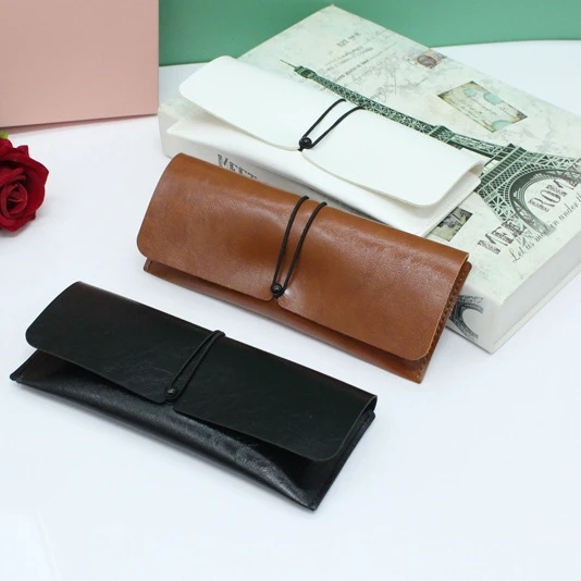 

Wholeasle Portable PU soft case for glasses For Men And Women, Multiple colors