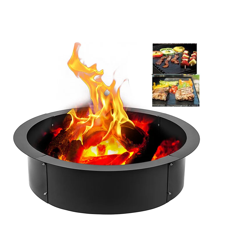 

2021New Design Top quality Fire pit ring insert fire ring liner