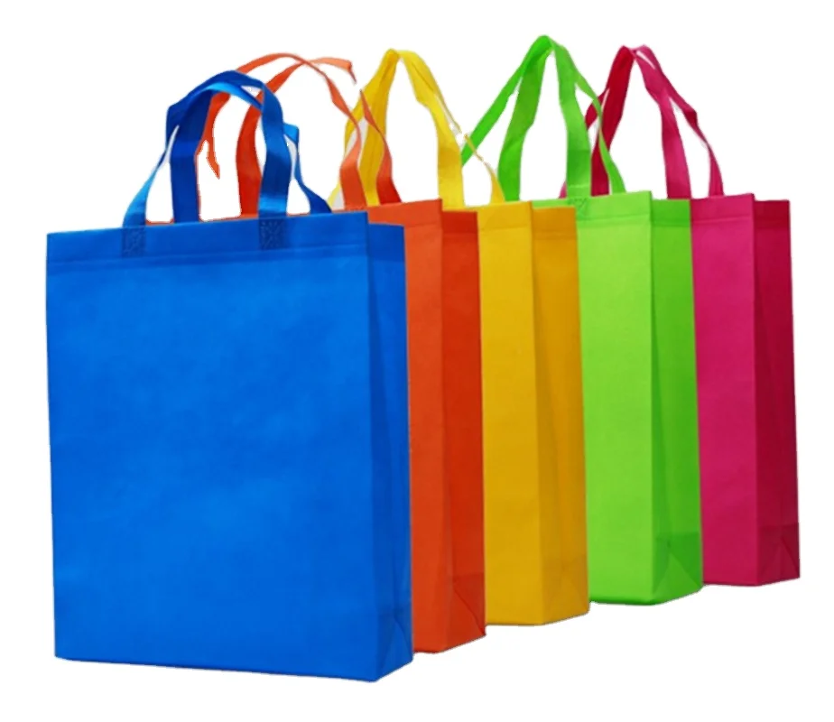 

Factory wholesale non woven ultrasonic tote bag for shopping, Green or custom color