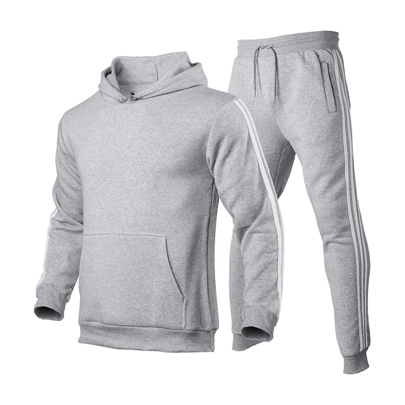 

Wholesale Man Sweatsuit Set Vendors Casual Jogging Sweat Hoodies Training Two Piece Tracksuits Custom Mens Sweat Suit