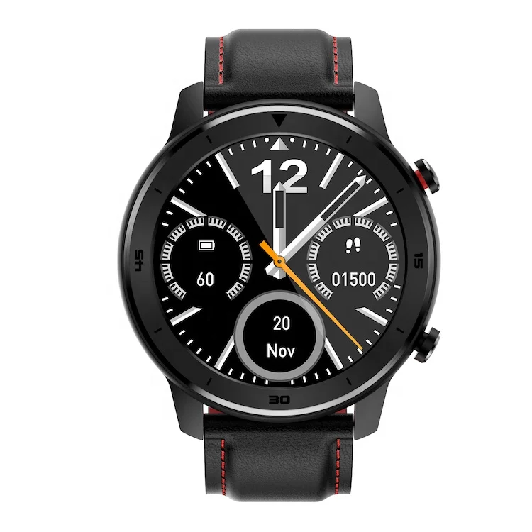 New arrival 2020 1.3 inch full circle touch screen DT78 SMARTWATCH